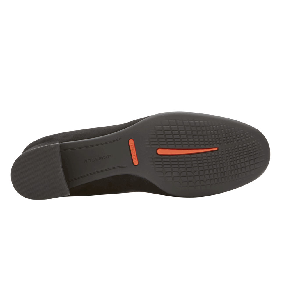 Rockport Hæler Sko Dame Svart - Total Motion Novalie Ankle-Strap - ARSP51968